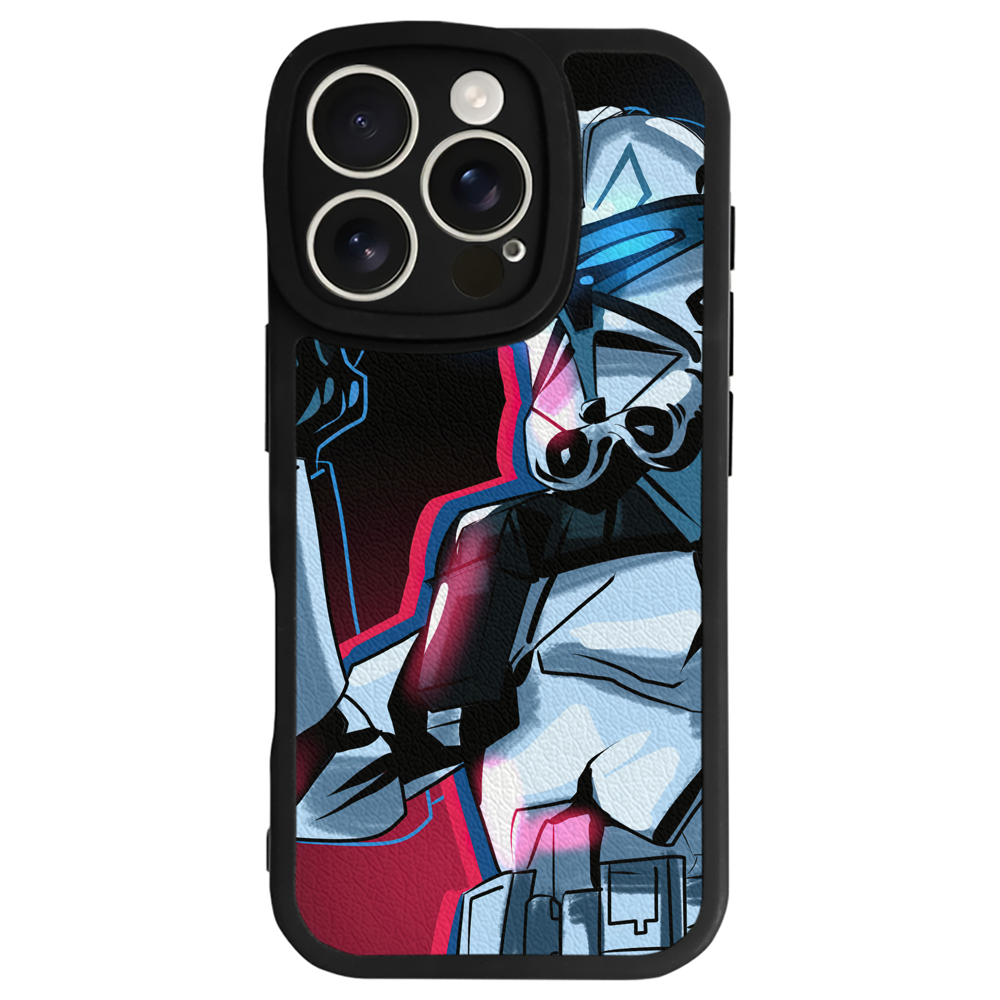 （画像用） スター・ウォーズ Star Wars 【iPhone 16シリーズ対応】シリコンスマホケース（レザー調） 材質：シリコン